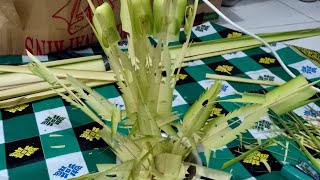 [ MELAJAH MEJEJAITAN 12] Cara mudah membuat sampian penyeneng yang cantik dan bagus