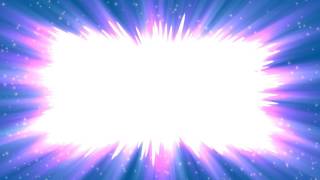 4K Bright Purple Light Rays Center Frame 2160p Motion Background AA VFX