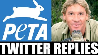 PETA Vs Steve Irwin: Twitter Responses