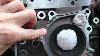 Water pump replacement KIA Sedona Carnival 2.9CRDi