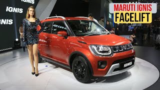 2020 Maruti Suzuki Ignis Facelift Unveiled In India - New Face With Revised Tale
