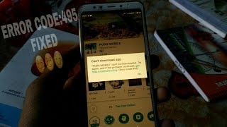 ERROR CODE 495 FIXED