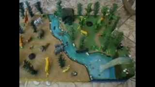 MAQUETA DE LOS ANIMALES SALVAJES