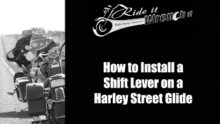 How to Install a Shift Lever on a Harley Davidson Street Glide