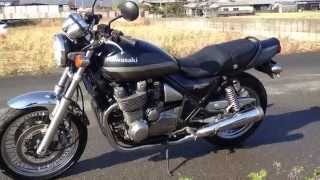 ゼファー1100 RS エンジン始動 走行動画 その二