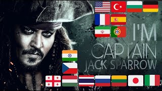 SON, I'M CAPTAIN JACK SPARROW. Savvy? | Multilanguage | Pirates of the Caribbean (2003)