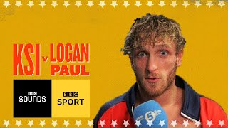 'I don't feel I lost' Logan Paul emotional locker room interview | BBC Sport
