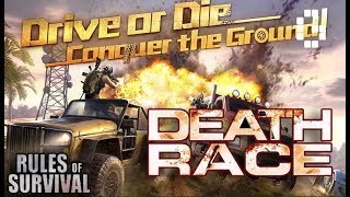 I KILLED MY TEAMMATES LOL!! DEATH RACE! (Rules of Survival: Battle Royale)