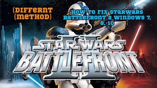 (Different) How to Fix Star Wars Battlefront 2 Windows 7, 8, 10 Won't Work Glitch