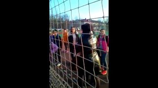 Чмо, отсосал первое место?! Детский тренер выясняет отношения с судьей и соперницами