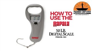 Весы рыболовные электронные RAPALA 50lb Digital Scale