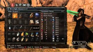 Dark Souls 2 Showcase! Moonlight Greatsword!