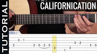 Como tocar Californication en guitarra acústica COMPLETO