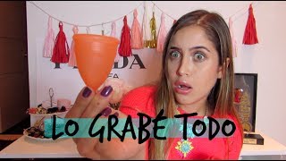 PROBÉ LA COPA MENSTRUAL Y ESTO PASÓ - metro y un medio