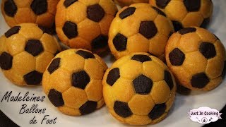 Recette des Madeleines Ballons de Foot