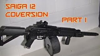 Saiga 12 Conversion - 922r Compliance Part 1/5