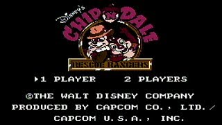 Chip n' Dale Rescue Rangers - NES Gameplay