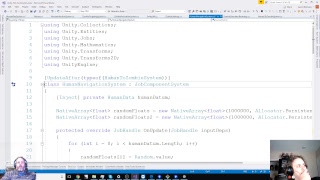 Unity ECS Development - Live Stream - Zombie Simulator & More