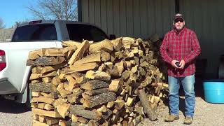 What Is A Cord of Wood - Don't Get Taken By Hard Wood Guys - And A Big Bird Visit