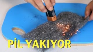 Pille Bulaşık Teli Nasıl Yakılır?