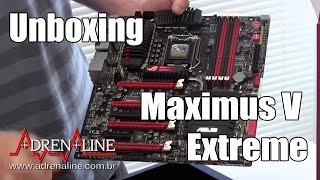 Unboxing da ASUS Maximus V Extreme