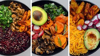 3 Easy Vegan Buddha Bowl Recipes