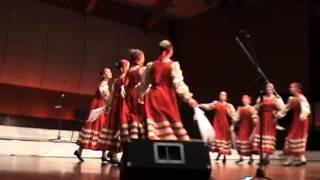 Танец "Русская забава". Танцевальный коллектив "Забава".Латвия.