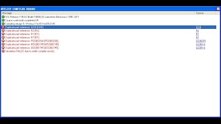 Duplicate part reference error in proteus