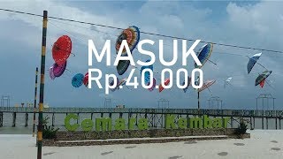 TIKET Rp. 40.000 PANTAI CEMARA KEMBAR