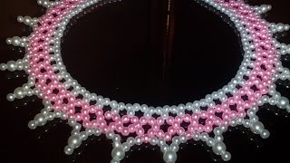 Красивое ожерелье из бусин. Мастер-класс. DIY. Necklace of beads