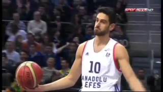 BSL 2016 All Star Furkan Korkmaz Bacak Arası İnanılmaz Smaç - Smaç Yarışması