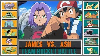 Ash vs. James (Pokémon Sun/Moon) - Team Rocket Battle