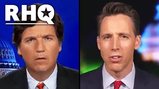 Tucker Carlson & Josh Hawley Cry About Losing Their Masculinity