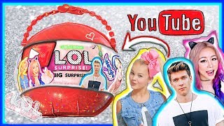 LOL YOUTUBERS BIG Surprise CUSTOM!? With Jojo Siwa, Wengie, Collins Key and MORE! ? DIY / TUTORIAL