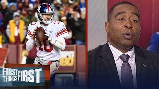 Nick and Cris react to the New York Giants benching Eli Manning | FIRST THINGS FIRST