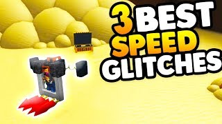 3 BEST SPEED GLITCHES *EVER* | Build A Boat For Treasure ROBLOX