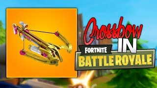*NEW* CROSSBOW Coming to Fortnite: Battle Royale! (V.2.4.2 Fortnite Patch Notes!)