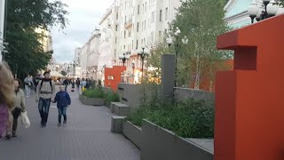 Арбат Смоленская уличные певцы, караоке кар