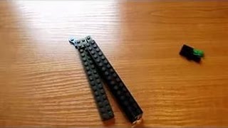Как сделать нож бабочку из лего
