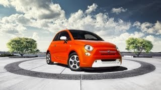 2013 Fiat 500e Electric 0-60 MPH First Drive & Review