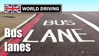 When To Drive In Bus Lanes - UK Driving Lessons