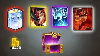 Открываю сундуки на 60к гемов! Мифические сундуки Castle Crush