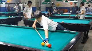Dạy đánh bida với Lê Khiêm | Tham khảo kiểu đánh bida American (ken) thoáng  -  easy of American