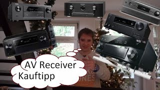 AV Receiver Kauftipps und Empfehlung