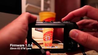 Canon EOS-M Firmware Update 2.0.2 Autofocus Speed