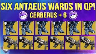 This Is How To Six Stack! Six Cerberus +1/Six Antaeus Wards! Destiny 2