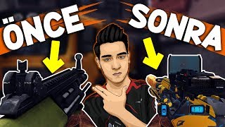 ÖNCE BOŞ AUG-A3 VS SONRA FULL+FULL AUG-A3 İLE OYNADIM - ZULA
