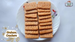 Honey Graham Crackers Recipe || How To Make Wheat Graham Crackers || Desi Chef