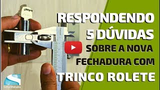 Fechadura para vidro com trinco rolete: 5 coisas que você precisa saber