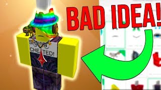 FANS SPEND ALL MY ROBUX ON ANY ROBLOX ITEM! *BAD IDEA!*